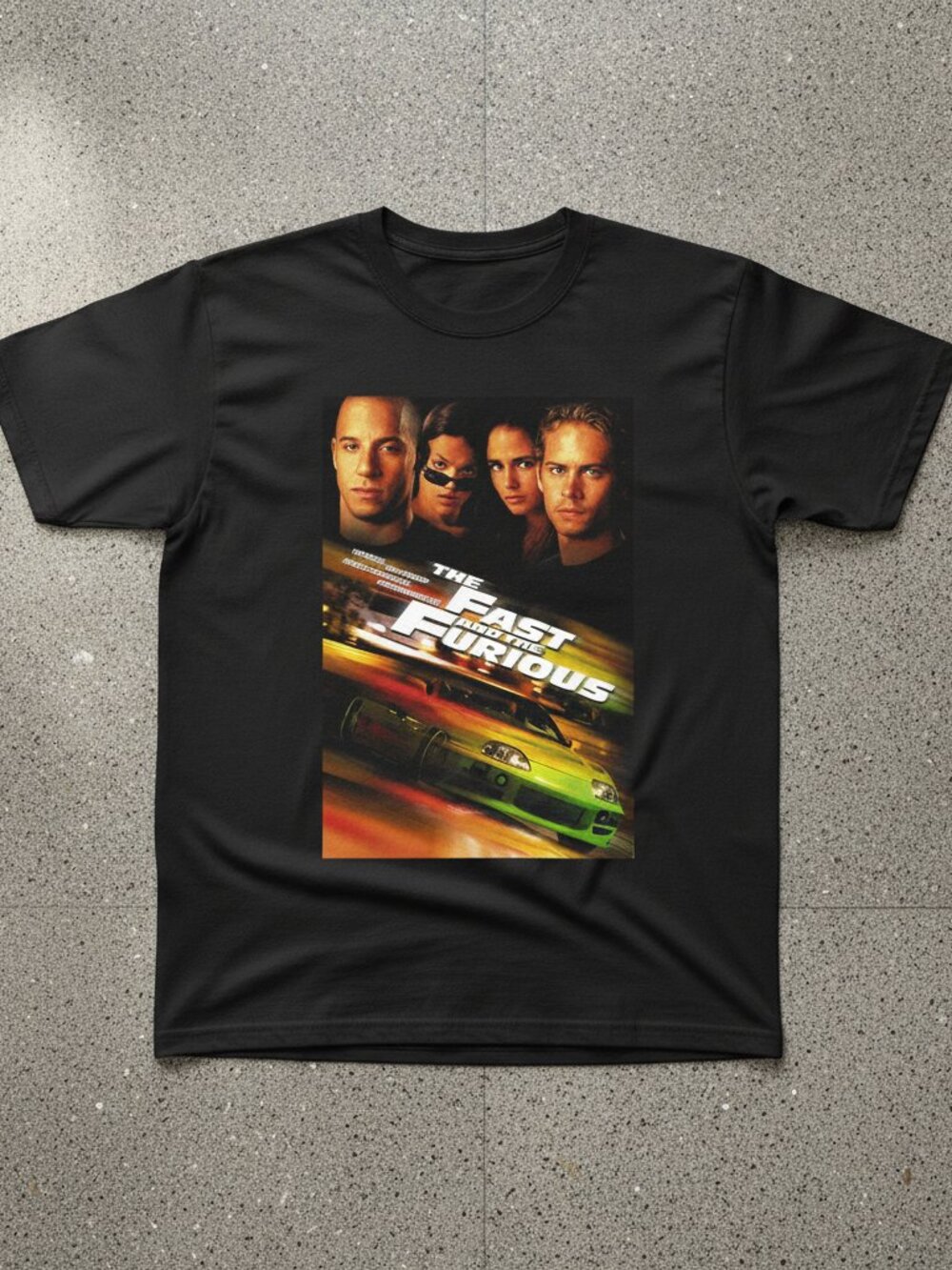 The Fast and the Furious Graphic Tee | Retro Street Racing Movie T-Shirt
